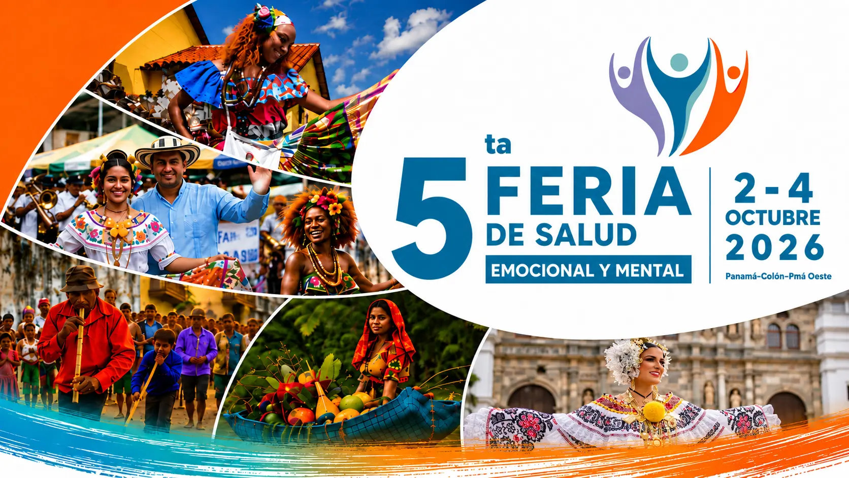 5ta Feria de Salud Emocional y Mental, del 2 al 4 de octubre de 2026 en Panamá, Colón y Panamá Oeste