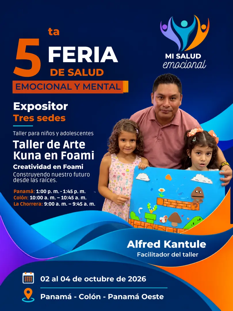 Alfred Kantule, expositor en la sede Panamá