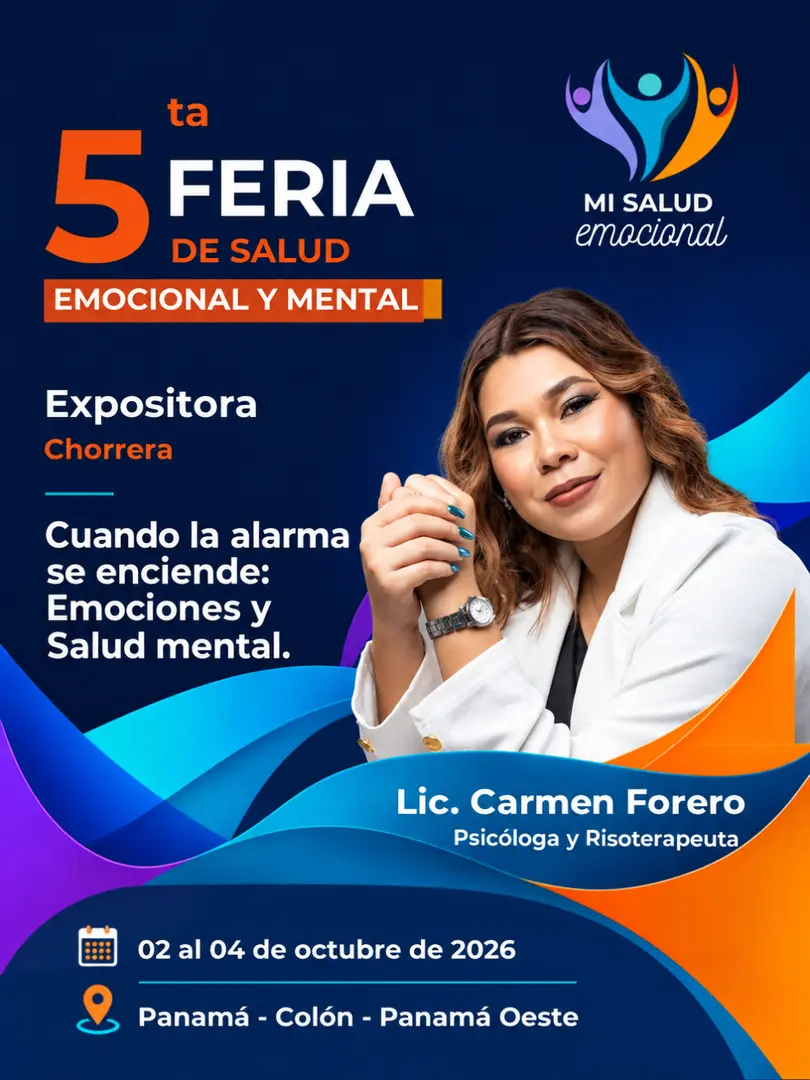 Carmen Forero, expositora en la sede La Chorrera