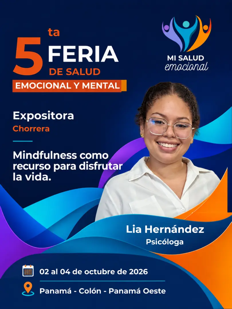 Lia Hernández, expositora en la sede La Chorrera