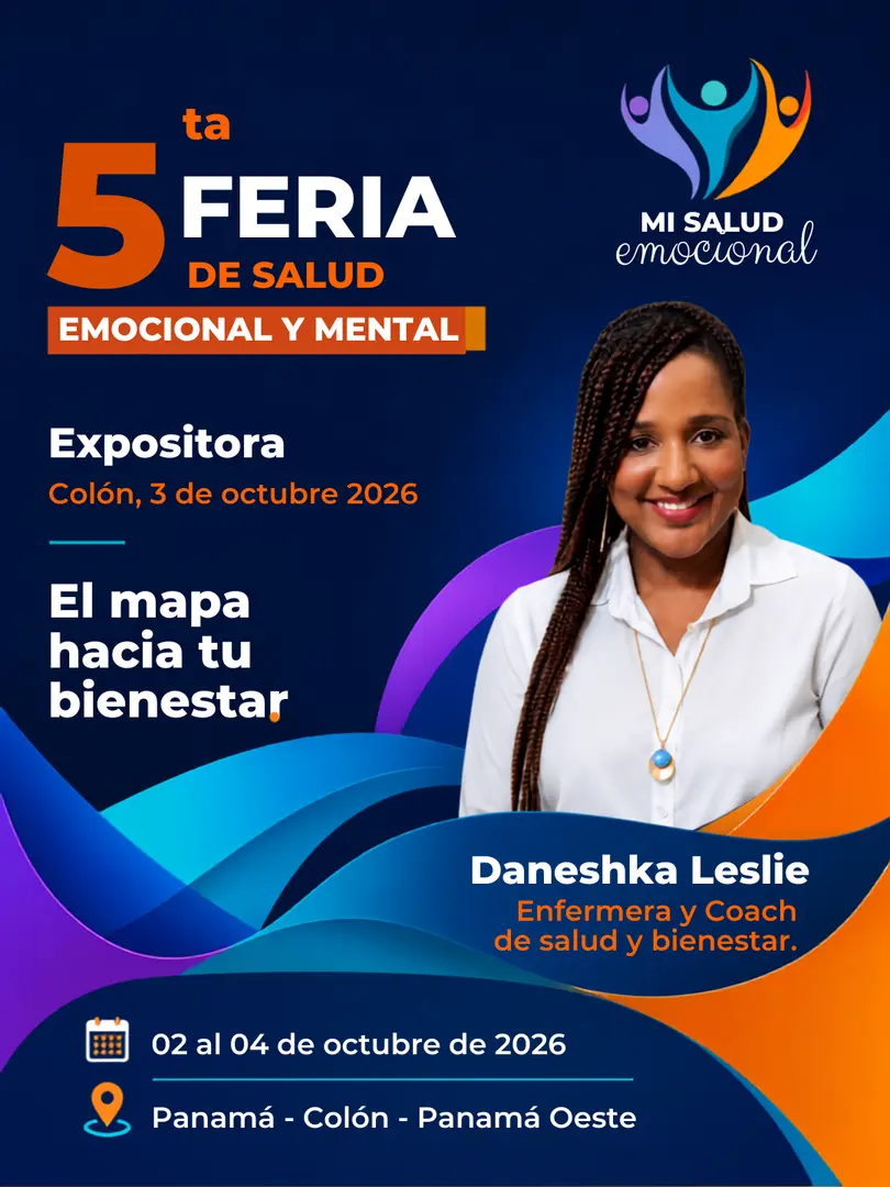 Daneshka Leslie, expositora en la sede Colón