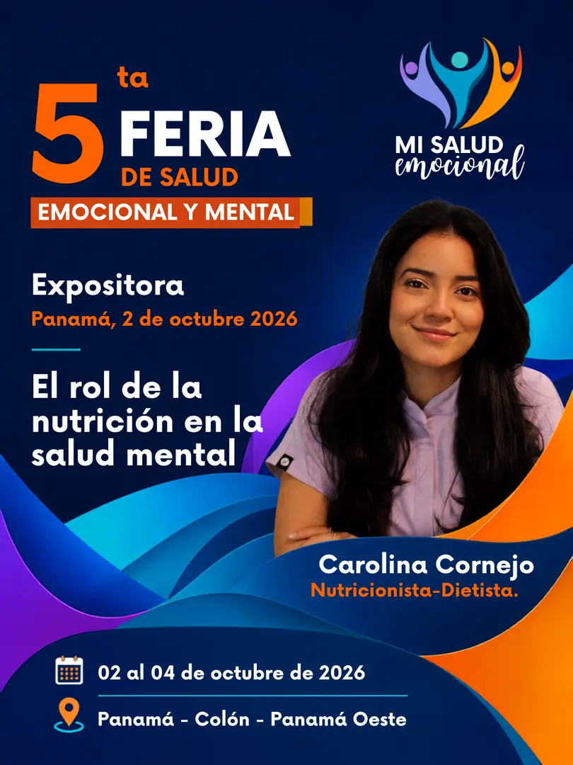 Carolina Cornejo, expositora en la sede Panamá