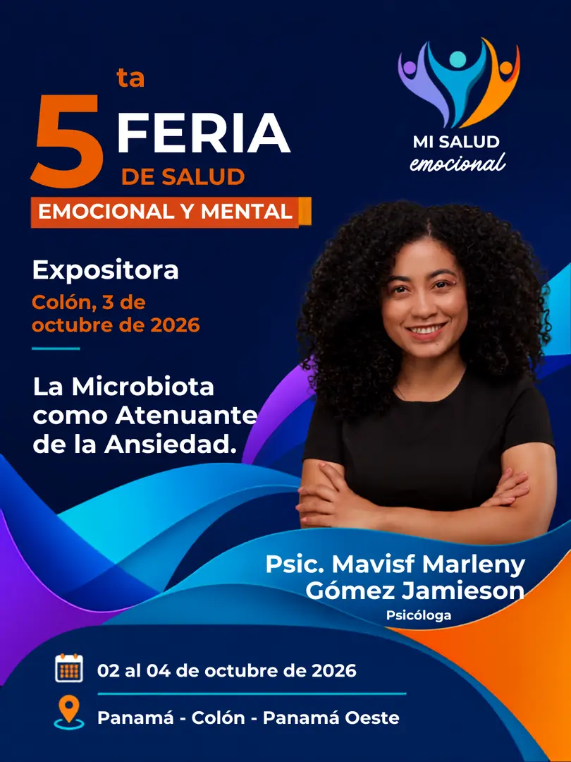Mavisf Marleny Gómez Jamieson, expositora en la sede Colón