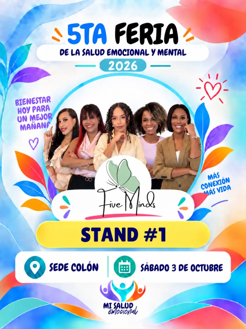 Stand de Five Minds en la sede Colón