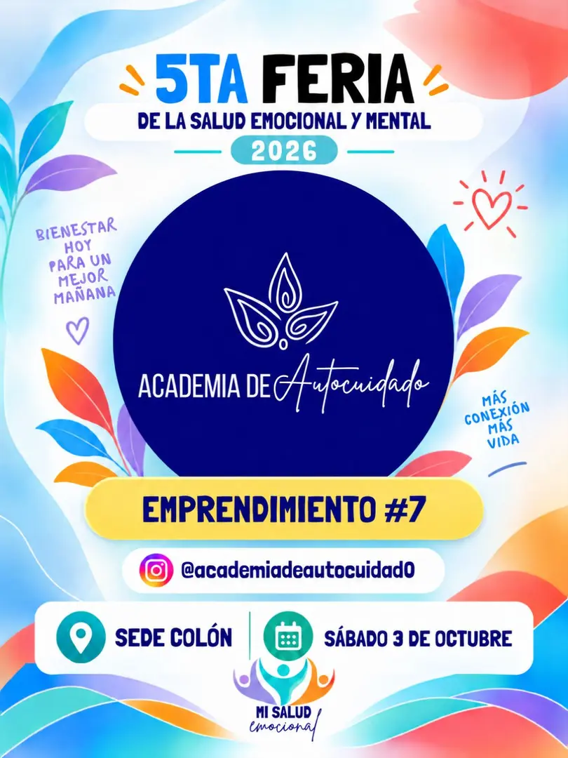 Stand de Academia de Autocuidado en la sede Colón